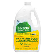 Seventh Generation Natural Automatic Dishwasher Gel, Lemon, Jumbo 70 oz. Bottle, 6/CT