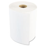 Boardwalk Hardwound Paper Towels, 1-Ply, 8" x 600 ft, White, 2" Core, 12 Rolls/Case