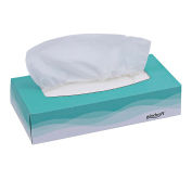 Windsoft Facial Tissue, 2 Ply, White, Flat Pop-Up Box, 100 Sheets/Box, 30 Boxes/case
