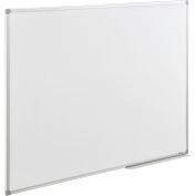 Global Industrial Antimicrobial Magnetic Whiteboard with Steel Surface, 48"W x 36"H