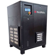 Global Industrial Tankless Rotary Screw Air Compressor, 5 HP, 1 Phase, 230V