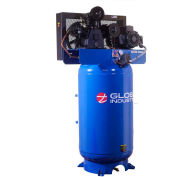 Global Industrial Two Stage Piston Air Compressor, 5 HP, 80 Gal., 1 Phase, 230V