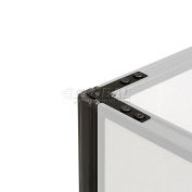 Global Industrial 90 Degree Corner Connector Kit for 96"H Panel