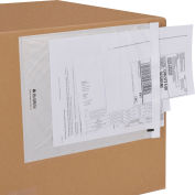 Global Industrial Packing List Envelopes, 12"L x 9-1/2"W, Clear, 500/Pack