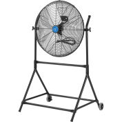 Continental Dynamics 24" Mobile Industrial Stand Fan, 9,550 CFM, 1/4 HP, 120V