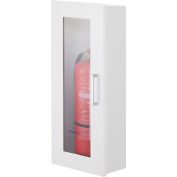 Global Industrial Fire Extinguisher Cabinet, Surface Mount, Fits 10 Lbs.