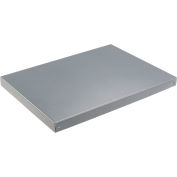 Global Industrial Steel Shelf for Deluxe Machine Table, 24"W x 18"D