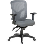 Mesh Back Multifunctional Chair, Gray Seat w/ Gray Mesh