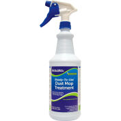 Global Industrial Dust Mop Treatment, RTU, 1 Quart Bottle, 12/Case
