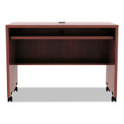Alera Valencia Series Mobile Desk, 41-3/8"W x 23-5/8"D x 30"H, Medium Cherry