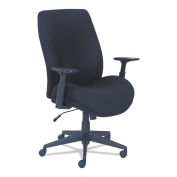 La-Z-Boy Baldwyn Series Mid Back Task Chair, 275 lb. Capacity, Fabric, Black