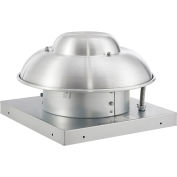 Global Industrial Aluminum Roof Axial Exhaust Fan, 830 CFM, 115V