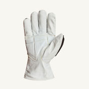 Superiorglove Endura Goatskin Leather Gloves, Blended Kevlar Lining, ANSI A6, L - Pkg Qty 12