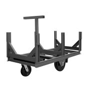 Durham Mfg® Bar Cradle Truck, Steel, 5000 lb. Capacity, 60"L x 28"W x 30-1/4"H