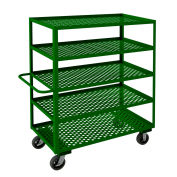Durham Mfg® Garden Cart, Steel, 2000 lb. Capacity, 54-1/4"L x 24-1/4"W x 63"H