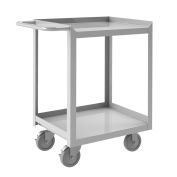Durham Mfg® Stock Cart, Stainless Steel, 1200 lb. Capacity, 30"L x 18-1/8"W x 35"H