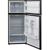 Global Industrial Refrigerator & Freezer Combo, 10 Cu. Ft., Black