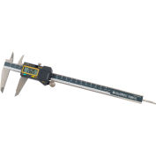 Global Industrial Digital Caliper Absolute Origin, 0-8"/200mm, IP54, Factory Calibration