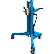 Global Industrial Hydraulic Drum Handler w/ Universal Grip & Adjustable Support, 990 Lb. Cap