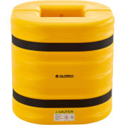 Global Industrial Column Protector, 10" Opening, 24"H, Yellow