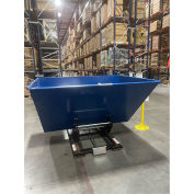 OPEN BOX - Global Industrial Steel Self-Dumping Forklift Hopper, 3 Cu. Yd, 6000 Lbs.