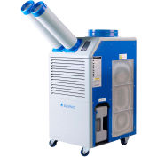Global Industrial Portable A/C W/ Cold Air Nozzles, 1.1 Ton, 13,200 BTU, 115V, R32