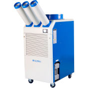 Global Industrial Portable A/C W/ Cold Air Nozzles, 3 Ton, 36,110 BTU, 230V, R32