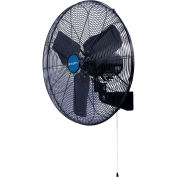 Global Industrial 24" Deluxe Oscillating Wall Mount Fan, 3-Speed, 8,650 CFM, 1/2 HP