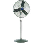 Global Industrial 24" Oscillating Pedestal Fan, 7,525 CFM, 1/4 HP, 1-Phase