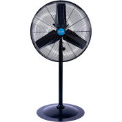 Global Industrial 30" Deluxe Oscillating Pedestal Fan, 3-Speed, 10,000 CFM, 320W, 1/2 HP