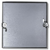 Duct Access Door w/No Hinge, Galvanized Steel, 10x10