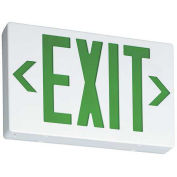 Lithonia EXG LED M6 Contractor Select Green Exit Sign