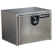 Aluminum Underbody Truck Box, 18" x 18" x 18", Gray
