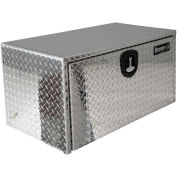 Aluminum Underbody Truck Box, 18" x 18" x 36", Gray