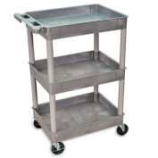 Luxor Tray-Shelf Carts - 24"W x 18"D Shelf, 40-1/2"H