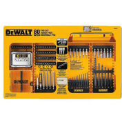 DeWALT Screwdriving Set w/Toughcase, 80 Pieces