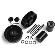 GPS Complete Wheel Kit for Manual Pallet Jack, Fits Crown, Model # PTH50, Newer PTH50