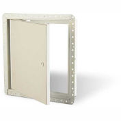 Karp Inc. Drywall Recessed Door W/Factory Installed Drywall - Lock, 12"Wx24"H