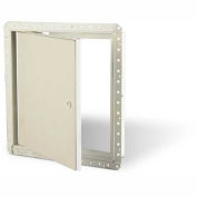 Karp Inc. Drywall Recessed Door W/Factory Installed Drywall - Lock, 24"Wx24"H
