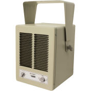 King Unit Heater, 19450 BTU, 240V, 1 Phase, Pearl White