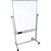 Mobile Double Sided Magnetic Whiteboard, 36" x 48"