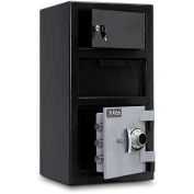 Mesa Safe B-Rate Depository Safe Front Loading Combo Lock-Keyed Exterior, 14"x14x27-1/4