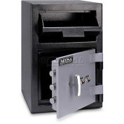 Mesa Safe B-Rate Depository Safe Front Loading, Dual Key Lock, 14"W x 14"D x 20-1/4"H