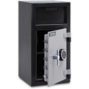 Mesa Safe B-Rate Depository Safe Front Loading, Digital Lock, 14"W x 14"D x 27-1/4"H