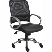 Managers Task Chair, Mesh Back, Black