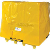 Enpac Spill Containment Cover for 4-Drum Poly Spillpallet 6000, Yellow