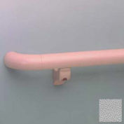 Return For Round Handrail, Vinyl, Pearl Gray