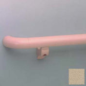 Return For Round Handrail, Vinyl, Tan