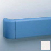 Reversible Return For Br-500 Series Handrail, Vinyl, Linen White