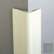Corner Guard, 4" Wings, 10'H, Gray, Natural Rubber